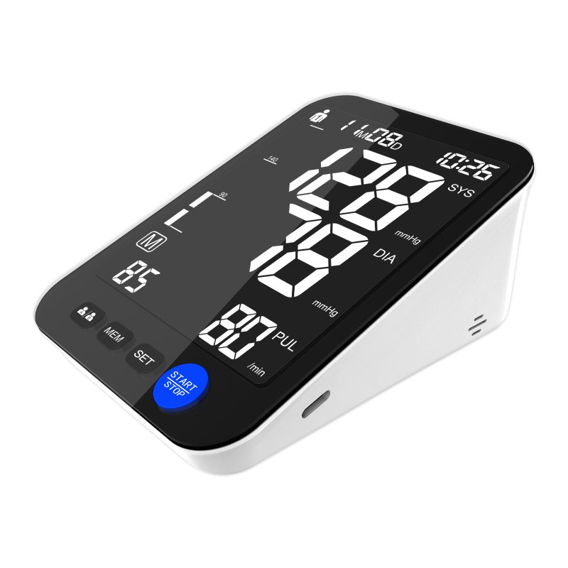 Hot Selling Smart Sphygmomanomete Tensiometre BP Machine Electronic Ambulatory Upper Arm Blood Pressure Monitor