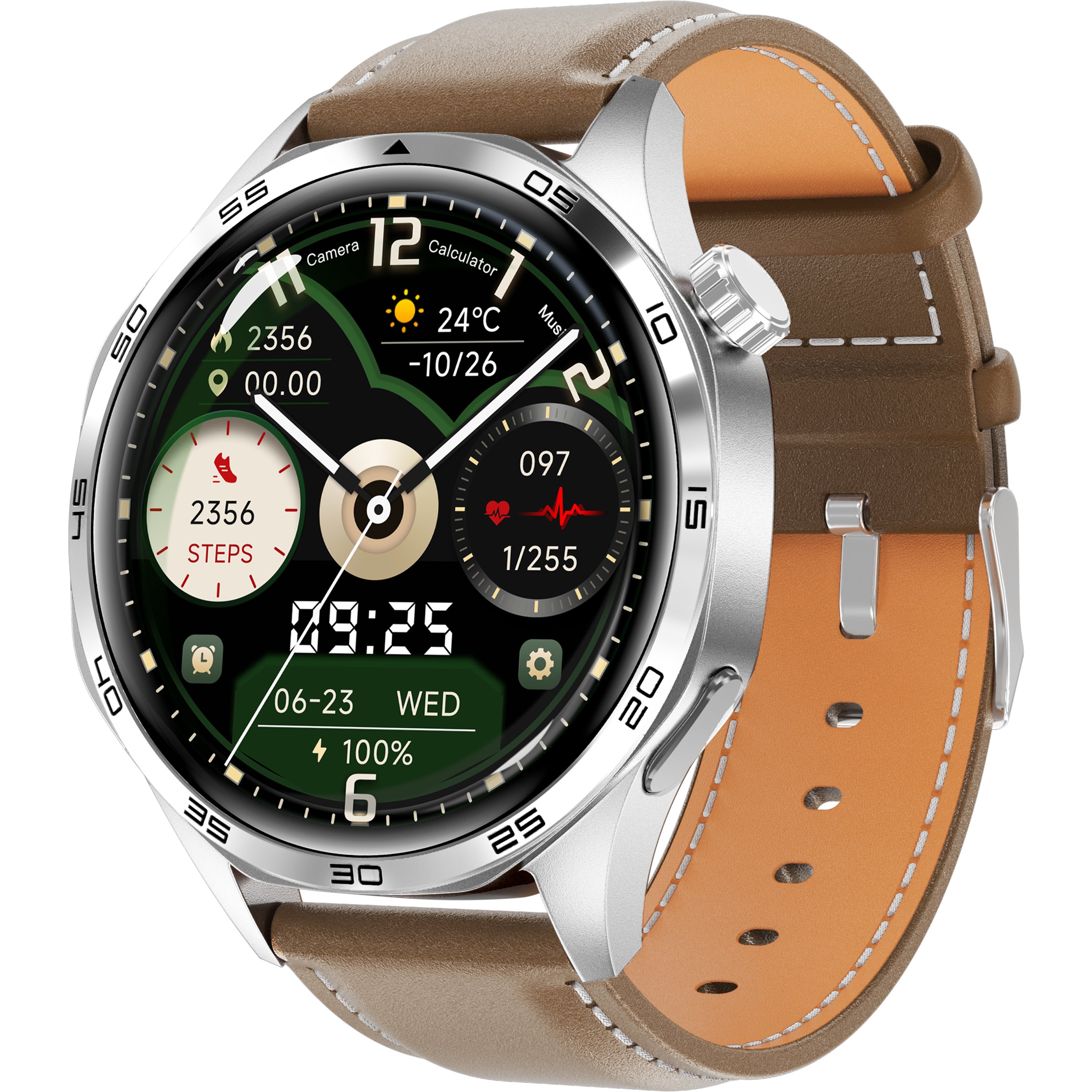 VALDUS 300mAh Battery Blood Pressure Monitoring IP67 Smartwatch Drink Water Reminder Voice Assistant Watch5 Pro Smart Watch