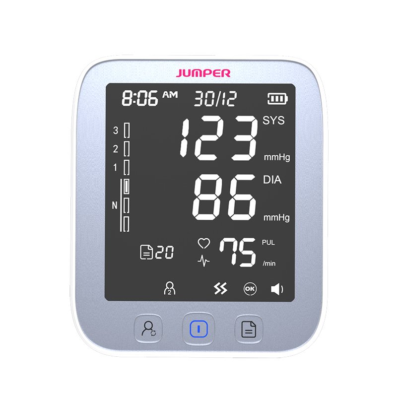 JUMPER JPD-HA101 Ready to Ship Household Electronic Bp Machine Digital Arm Blood Pressure Monitor