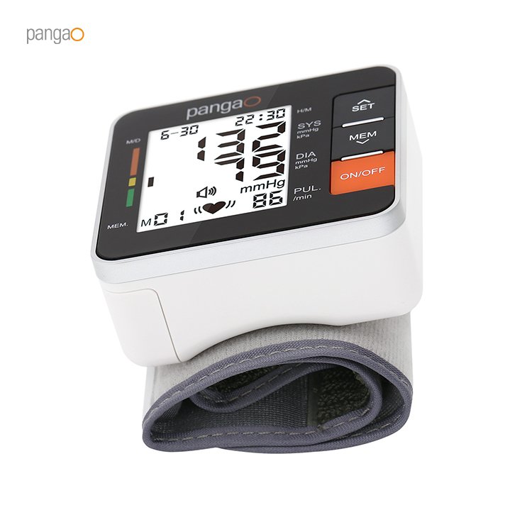 Medical Digital Electronic Tensiometer Wrist Blood Pressure Measure Instrument BP Monitor Sphygmomanometer