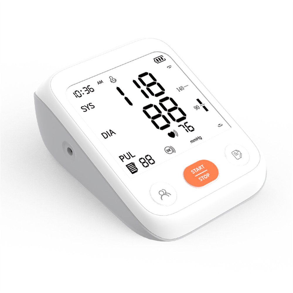 Rechargeable Electric Arm Blood Pressure Monitors CE MDR Approved Upper Arm Blood Pressure Machines for Home Use BP Monitor