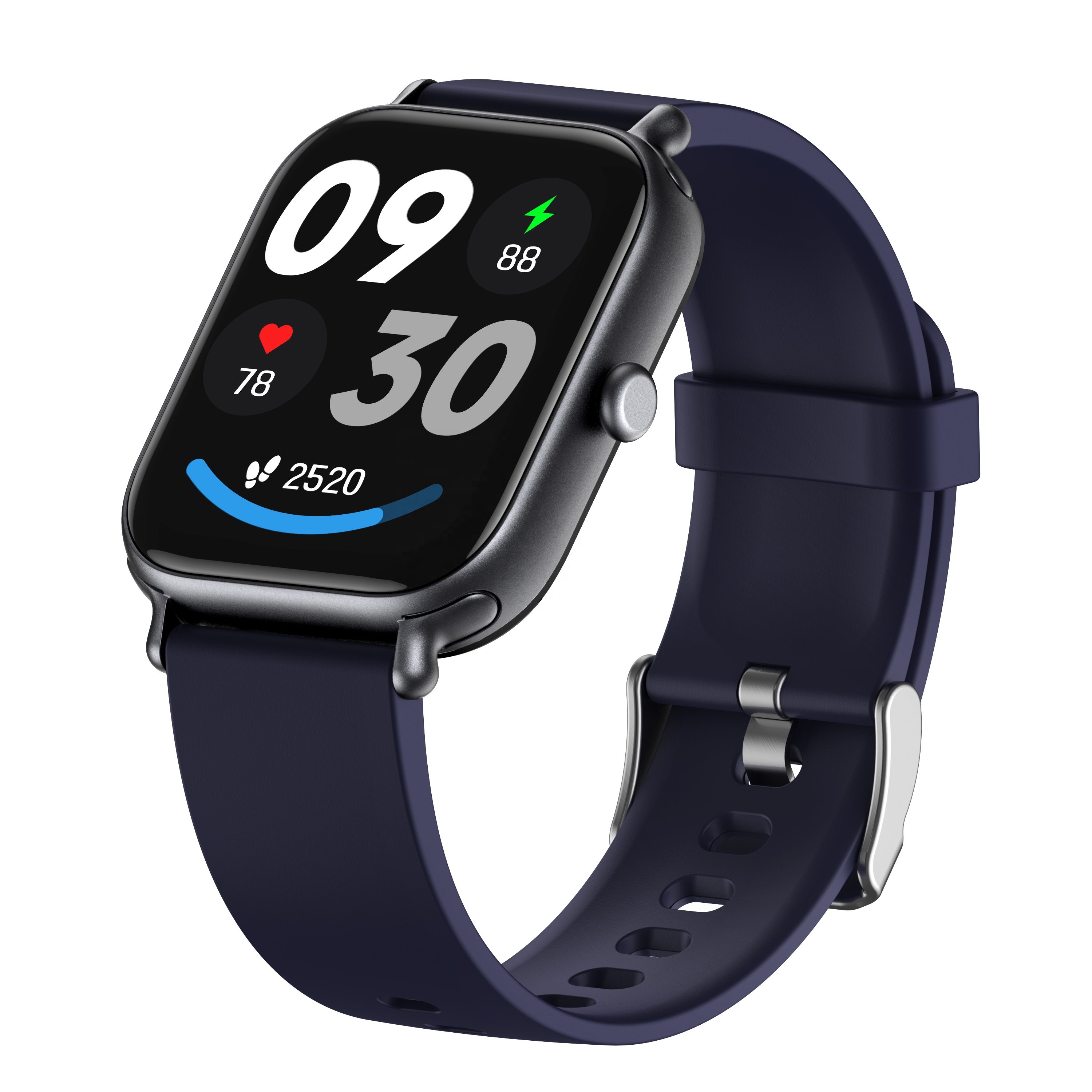 1.95inch Waterproof Smart Watch with Heart Rate and Blood Pressure Monitoring Sports Smart Bracelet Health monitoring