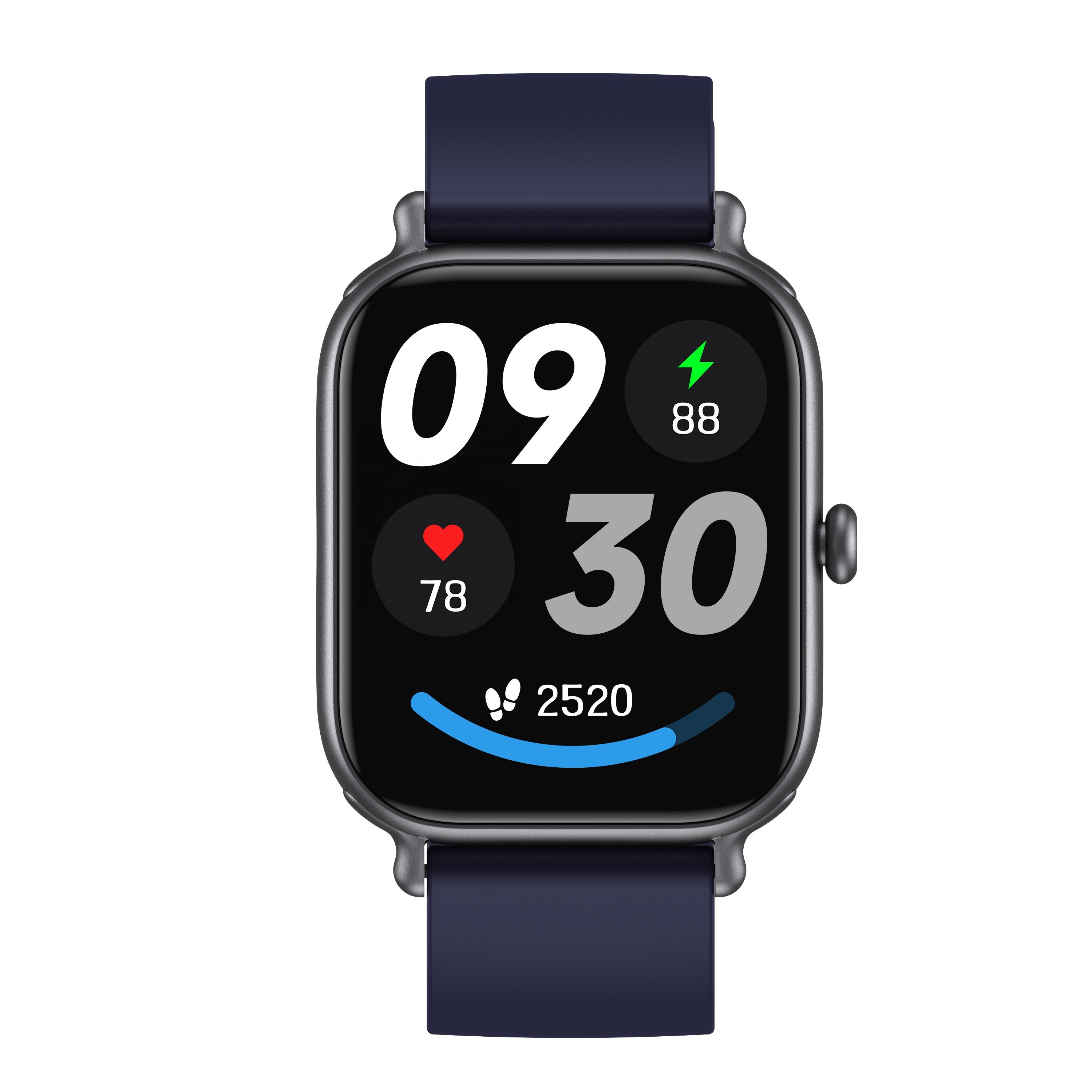 1.95inch Waterproof Smart Watch with Heart Rate and Blood Pressure Monitoring Sports Smart Bracelet Health monitoring