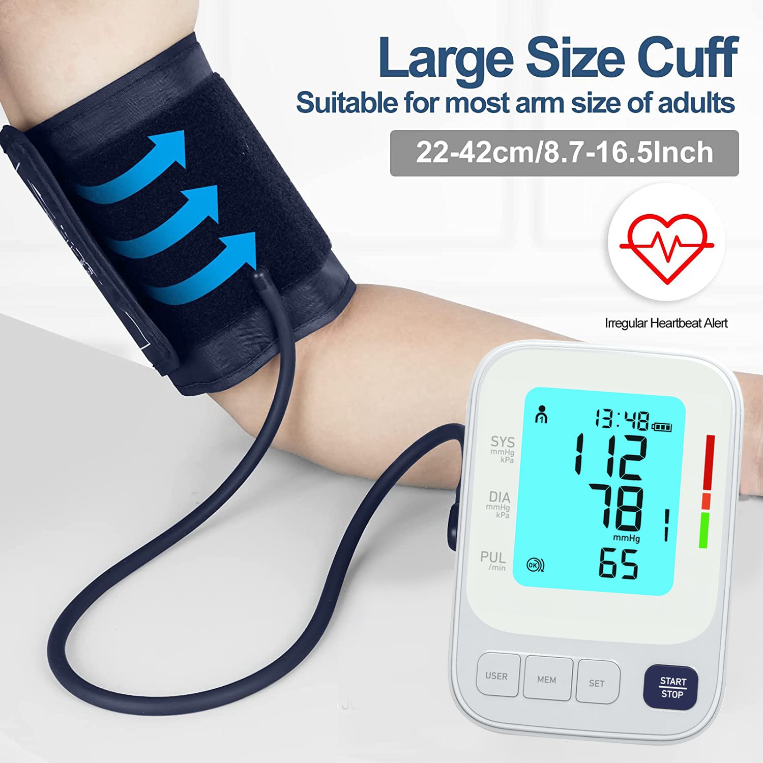 Digital Bp Testing Machine Manufacturer Automatic Electronic Upper Arm Blood Pressure Monitor Machine