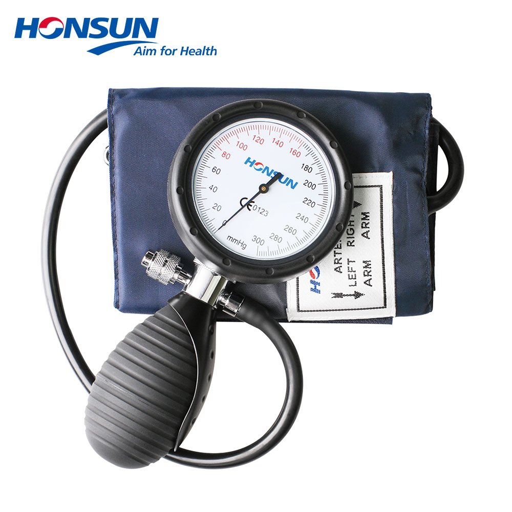 HONSUN HS-201K1 Medical Supplies Nurses BP Aneroid Sphygmomanometer Manual Blood Pressure Monitor