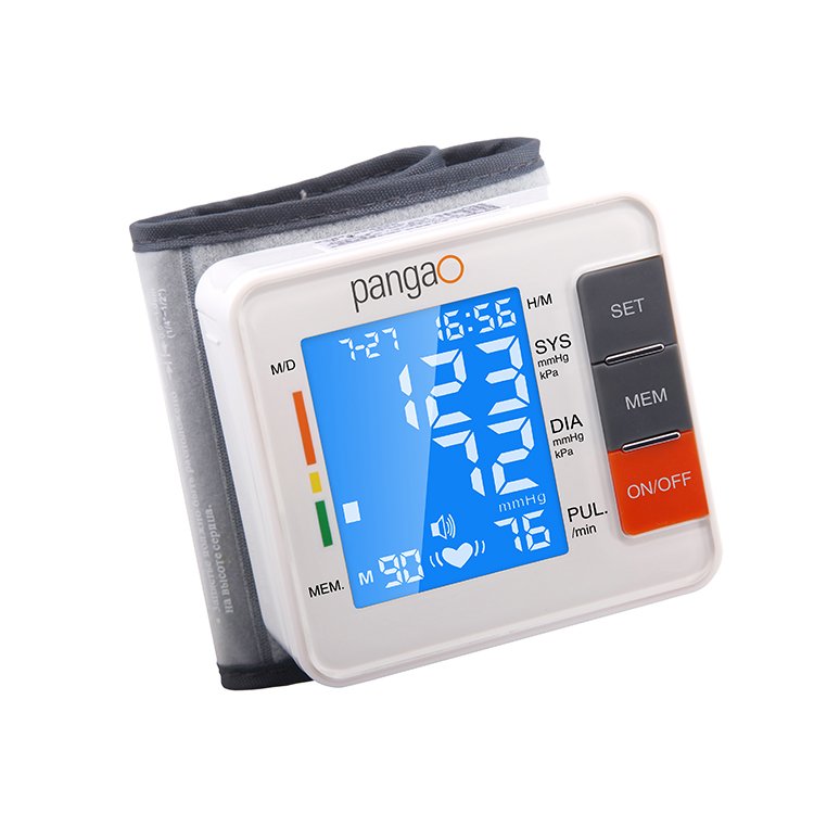 CE ROHS approved home use electronic clinic voice wrist type tensiometers digital blood pressure monitor device