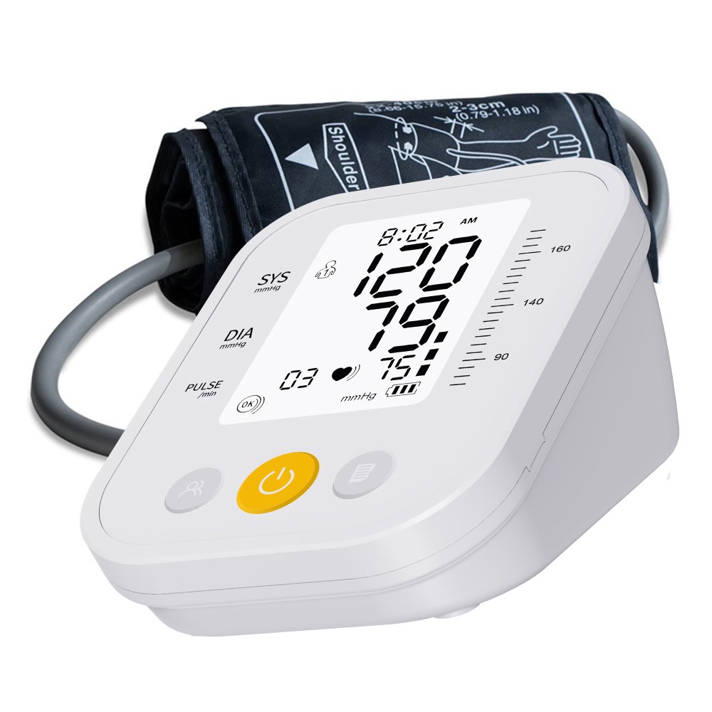 510K CE MDR IIa Digital Tensiometer BP Machine Upper Arm Electronic Sphygmomanometer Automatic Digital Blood Pressure Monitor