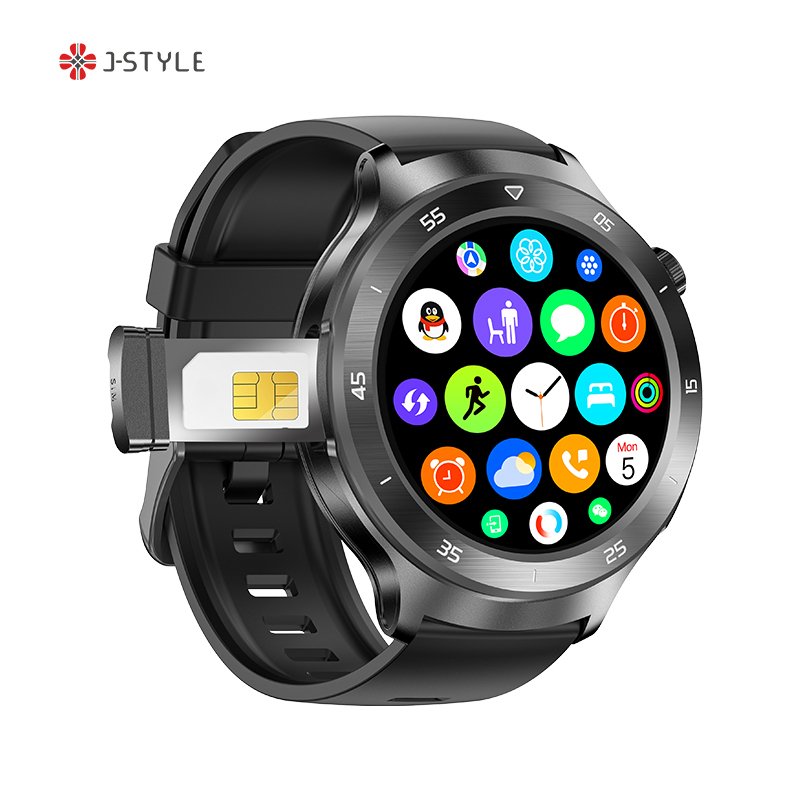 J-STYLE 2351A 4g smartwatch health control heart rate and blood pressure monitor wristband smart watch with sim card slot 2024
