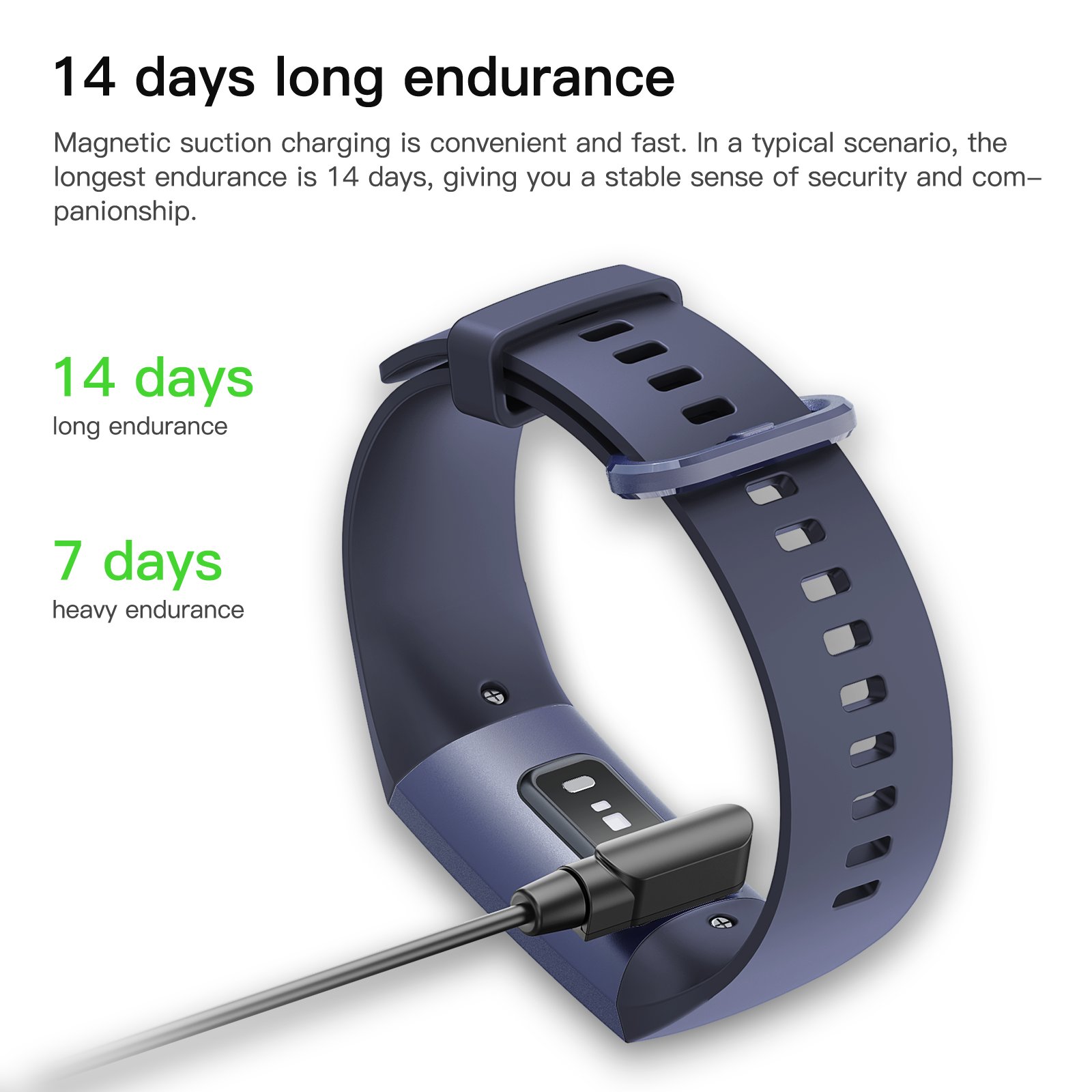 FitbitCharge 3 Fitness Activity Tracker Smart Bracelet Sports Heart Rate Blood Pressure Blood Oxygen Sleep Monitoring