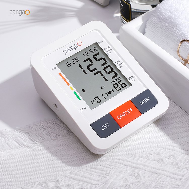 Medical Device Smart Arm Style Accurate Automatic BP Checking Machine Digital Blood Pressure Monitor