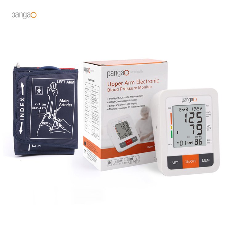 Medical Device Smart Arm Style Accurate Automatic BP Checking Machine Digital Blood Pressure Monitor