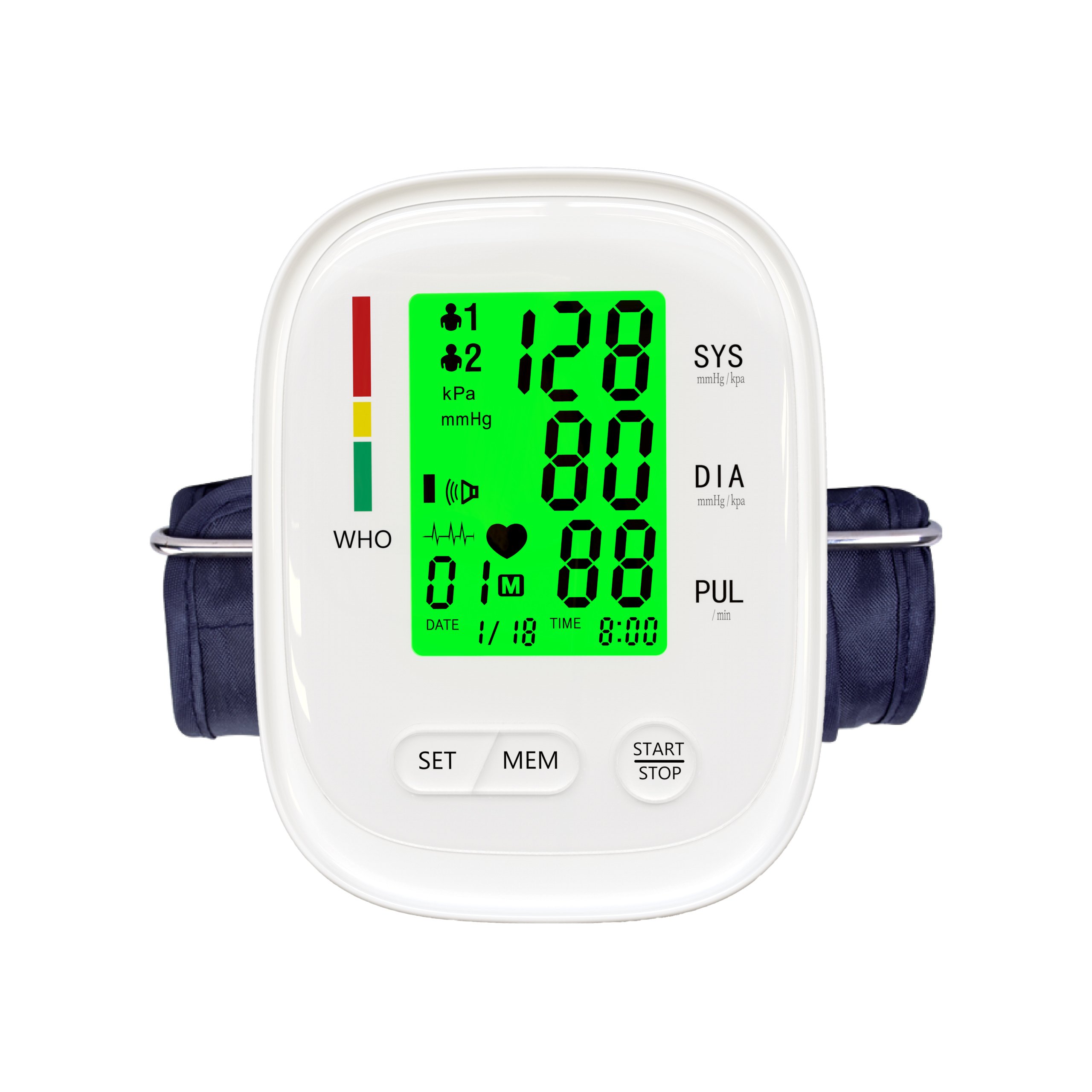 Wholesale Price Good Quality Upper Arm Sphygmomanometer Digital BP Blood Pressure Meter Voice Broadcast With ISO13485