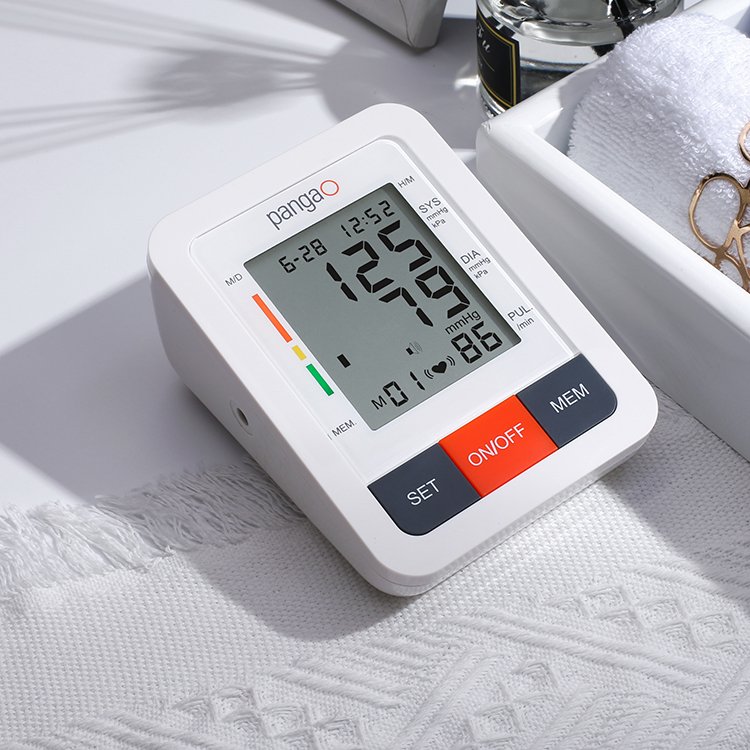 Machine digital automatic sphygmomanometer bp apparatus upper arm blood pressure monitor with audio