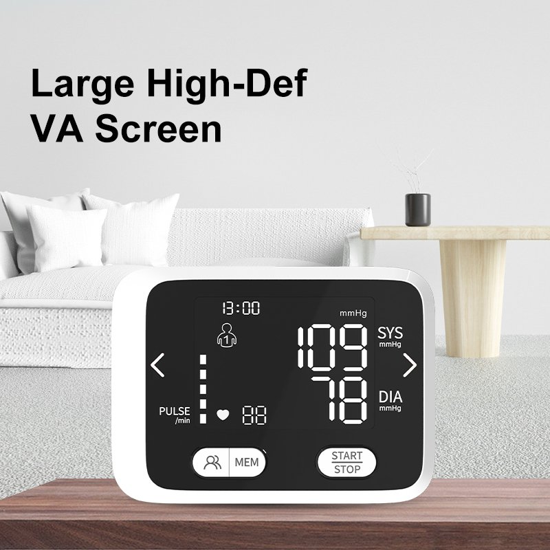 Electronic Blood Pressure Machine Digital Tensiometer Automatic Sphygmomanometer Brother BP Monitor Wrist Blood Pressure Monitor
