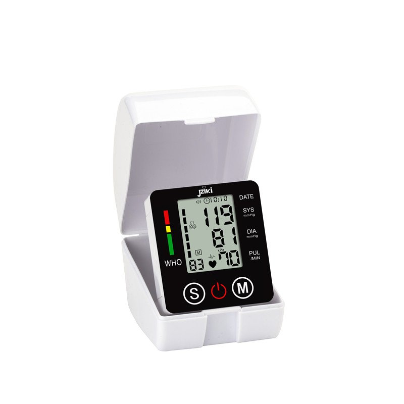 High Quality Wrist Blood Pressure Monitor Accurate Measurement Wrist BP Monitor Voice Broadcast Blood Pressure Monitor for Sale