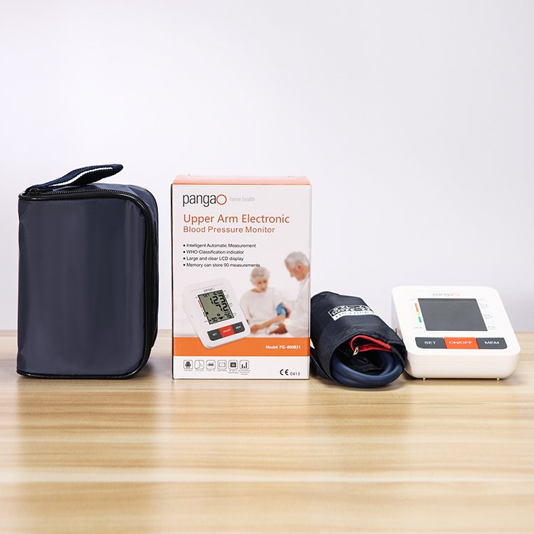 High quality multi language heart rate measuring blood pressure monitor digital sphygmomanometer