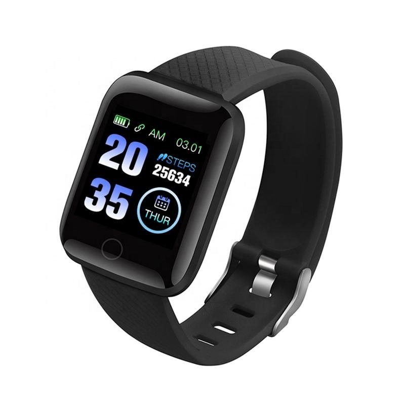 Good Quality 116 plus Smart Band Heart Rate Blood Pressure Monitor Big Screen Smart Bracelet Waterproof Smart Bracelet