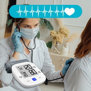 BP Machine Digital Blood Pressure Monitors Tensiometer Electric Portable Smart Sphygmomanometer Upper Arm Blood Pressure Machine