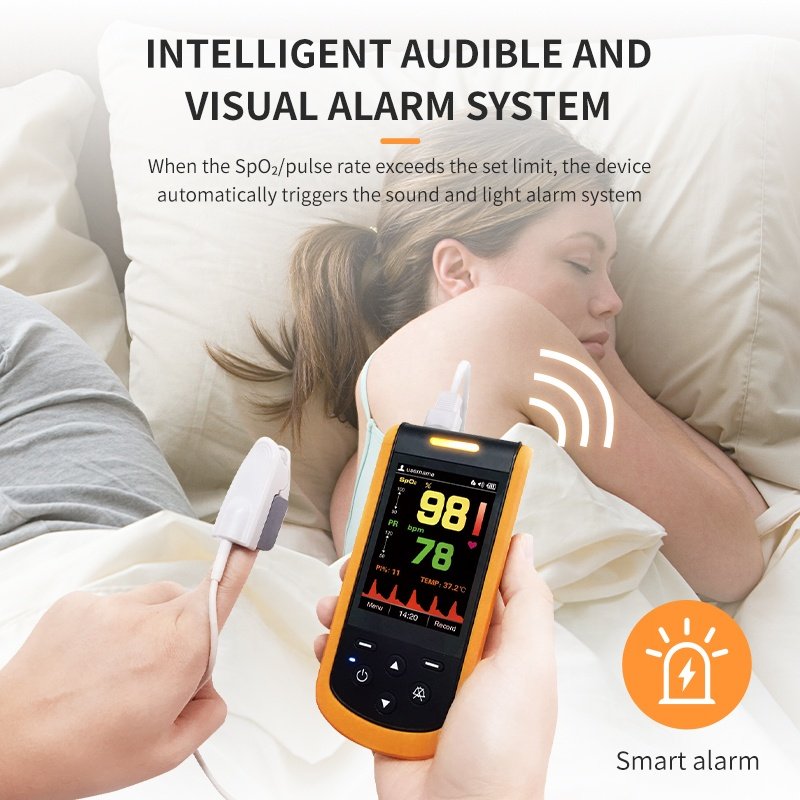 Lepu Creative Professional manufacturer chooses children's professional pulse oximeter with rotatable sensor