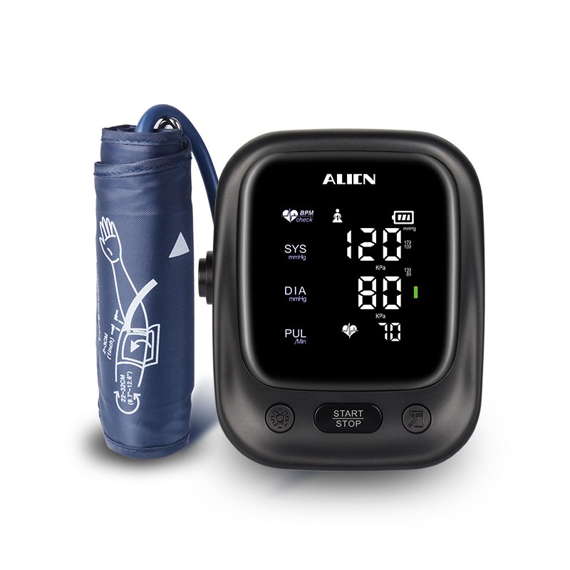 Professional Large LED Screen Accuracy Automatic Type-C Digital Arm bp Monitor Blood Pressure