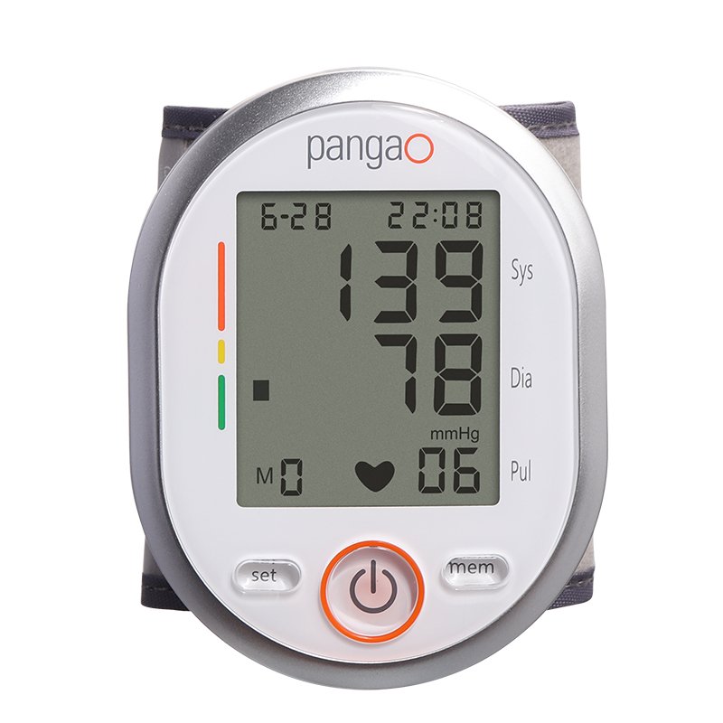 Fully automatic electronic sphygmomanomet wrist bp machine blood pressure monitor devices for home use