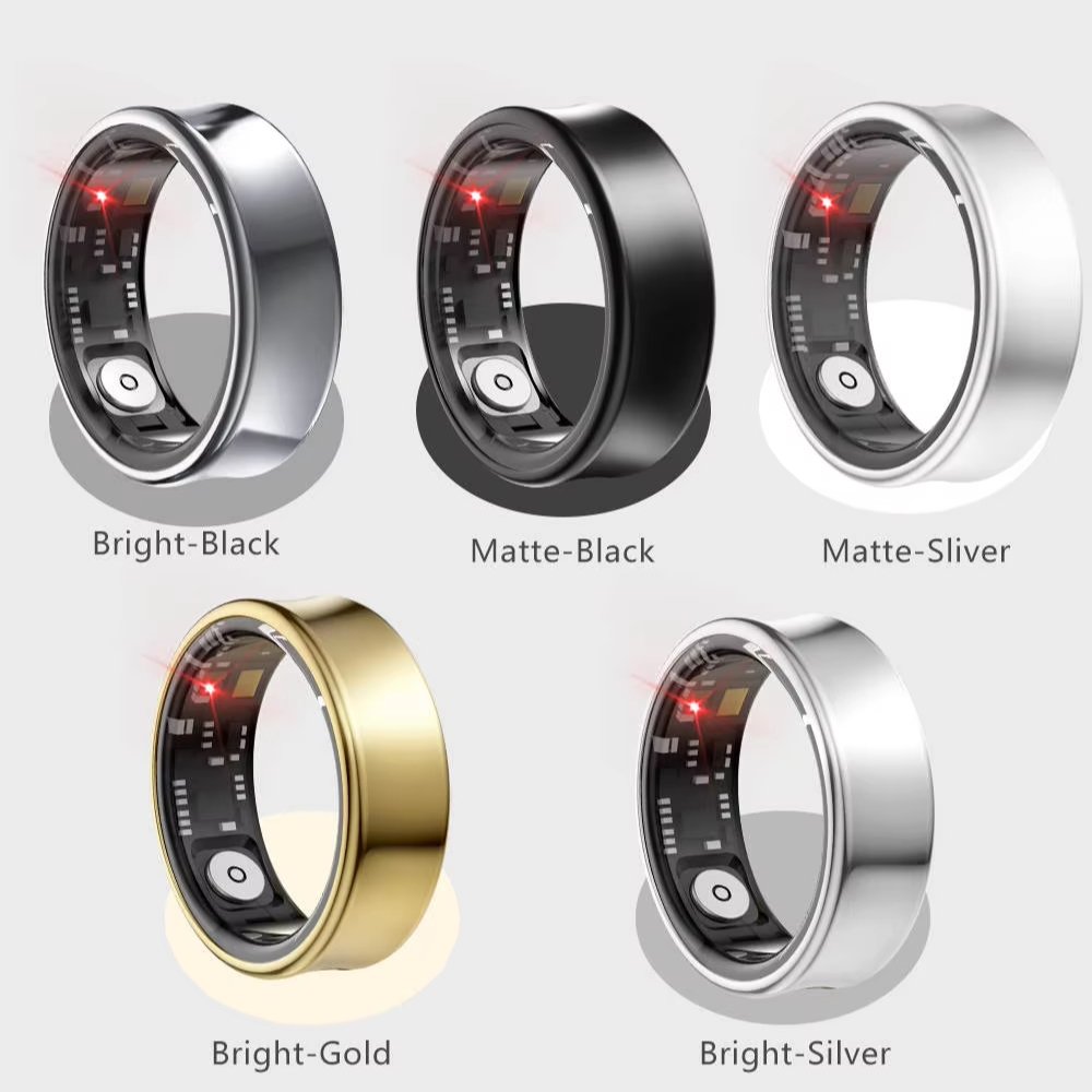 SHR Ring Custom S5 Wearable Digital Android IOS SDK Sports Heart Rate Blood Pressure Sleep Fitness Tracker SAM SUNG Smart Ring
