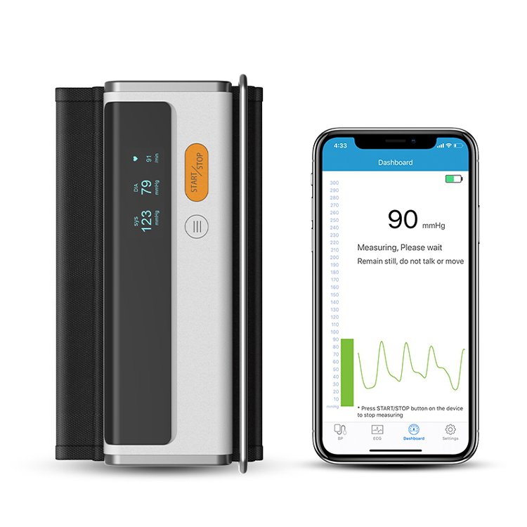 Viatom Remote Patient Monitoring IoT Solutions by Bluetooth Roaming Gateway Blood Pressure Monitor Real Time Monitoring