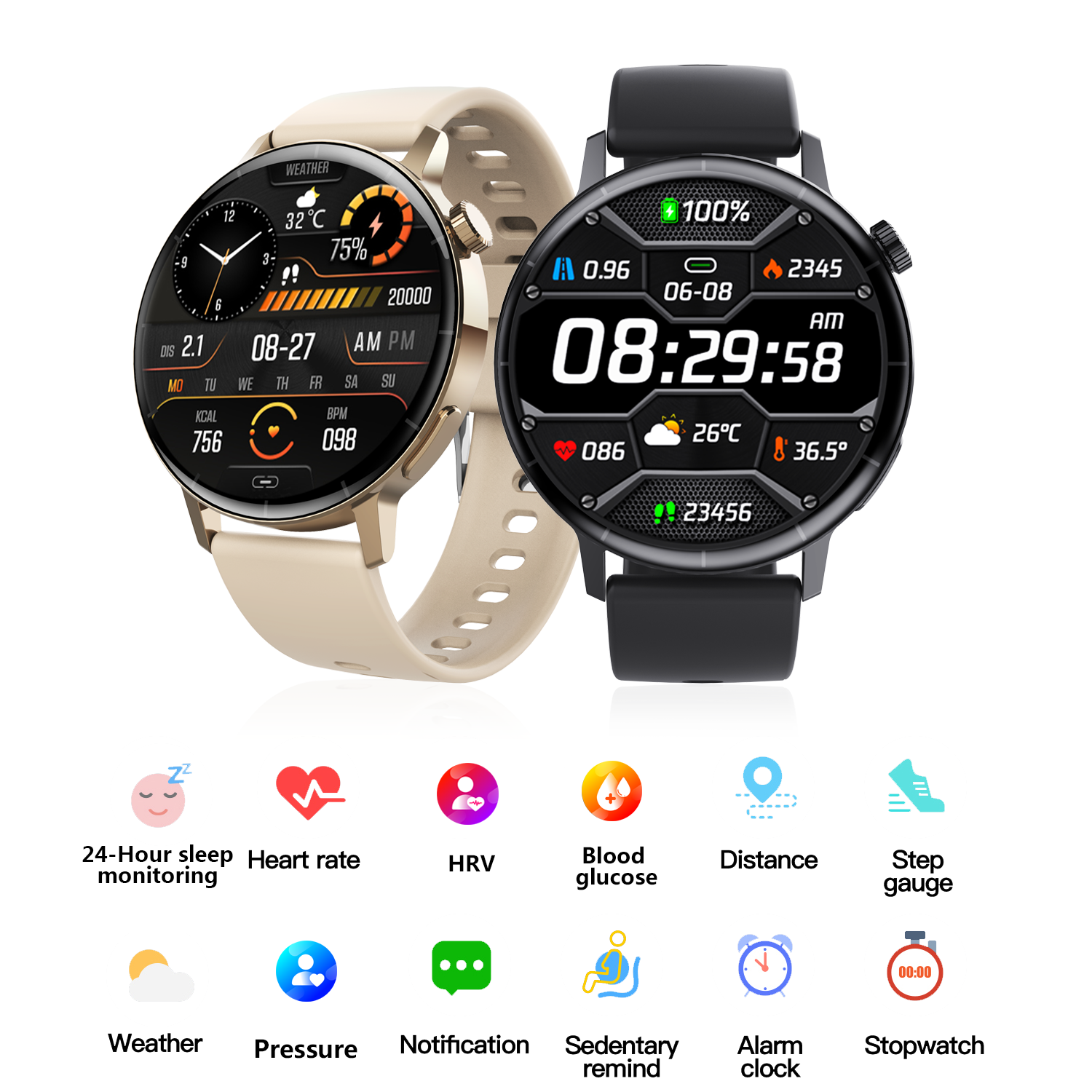 Hot selling F67S smartwatch with high-definition large screen, waterproof, sports and fitness tracking, smartwatch made in China