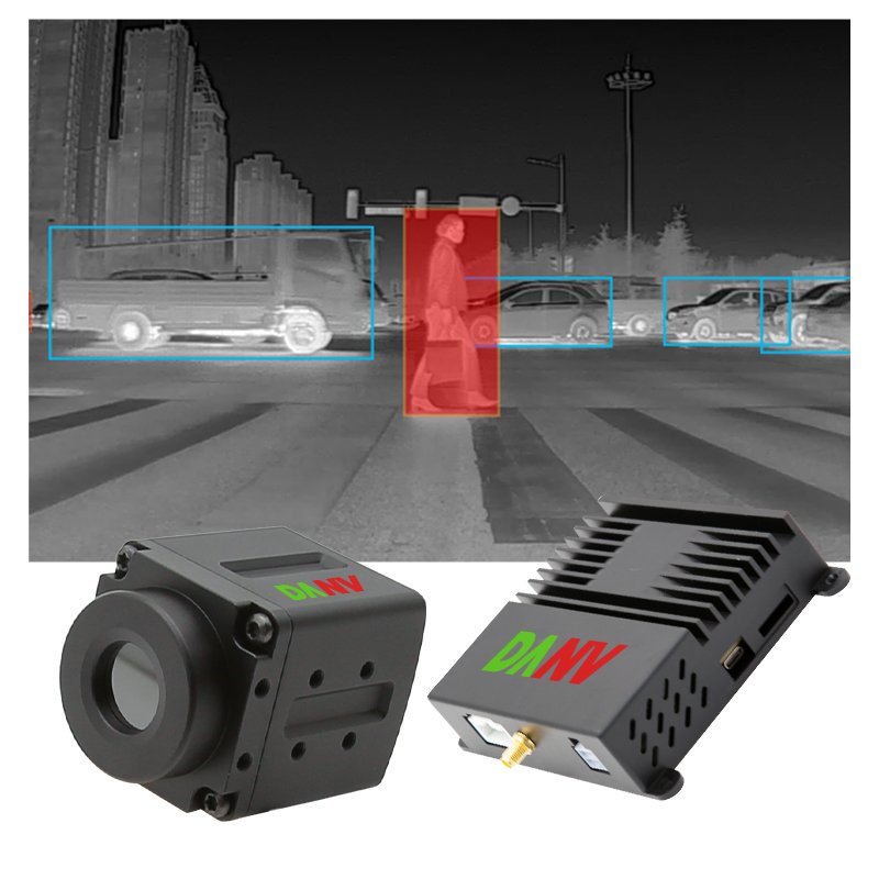 Fantastic Performance 256*192 Thermal Car Camera Automotive Night Vision Car Camera with Thermal Imaging