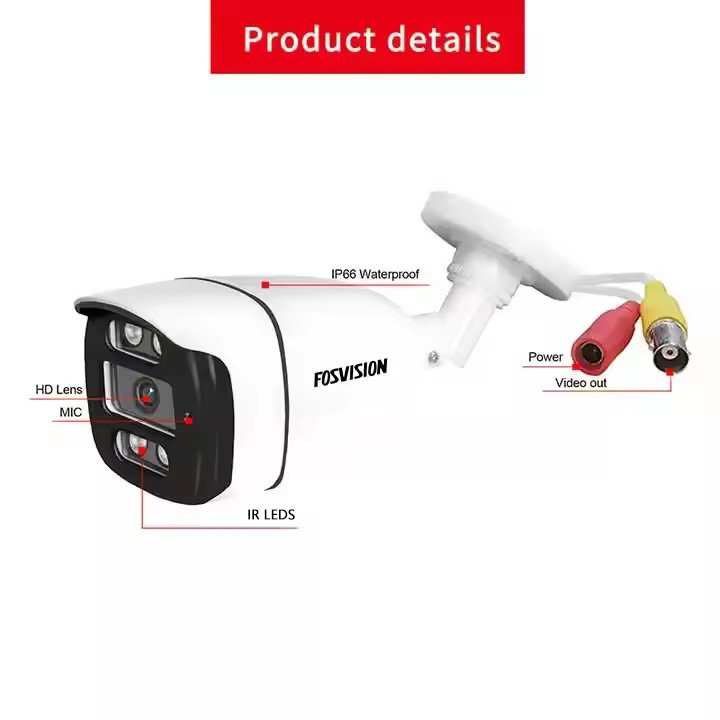 Ahd Camera Night Vision Outdoor Security Surveillance 2mp Coaxial Video Surveillance Vision AHD Cameras