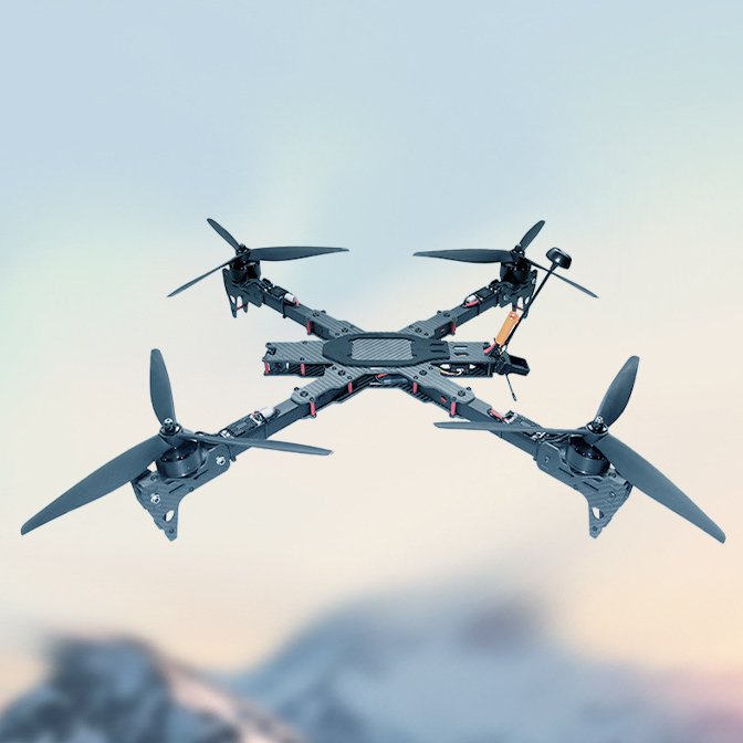 Racing Drone 13 Inches Payload 4214 430KV 8S Motors F722 Stack Analog Remote Control Long Range Carbon Fiber FPV Drone