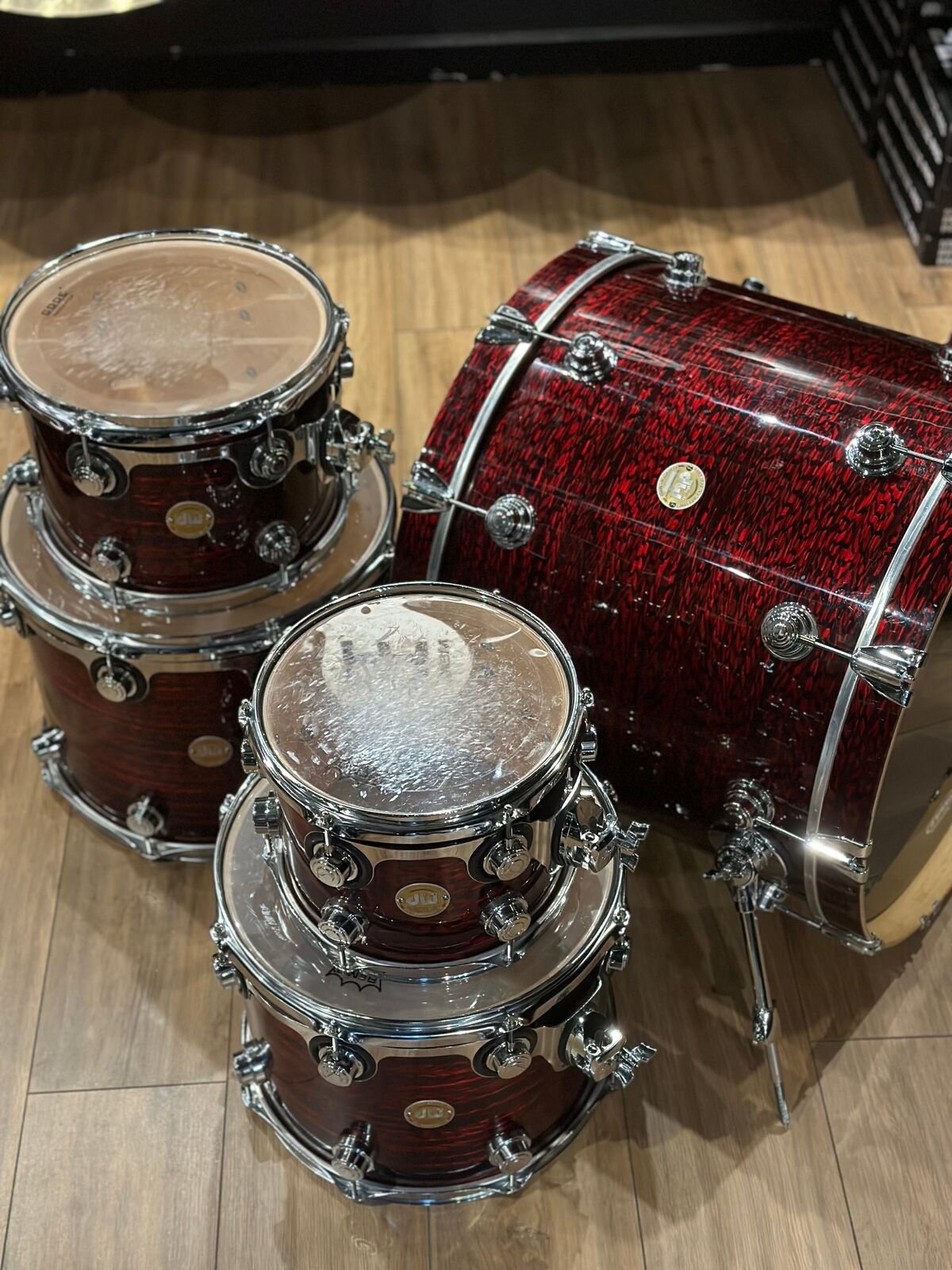 DW Collectors Gold Badge Maple Drum Kit