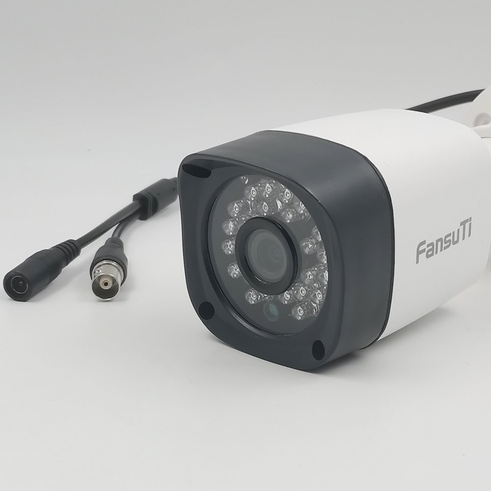 FansuTi 1080P AHD Camera 2.8mm Wide Angle Infrared Night Vision 4IN1 AHD TVI CVI Indoor Outdoor Analog camera