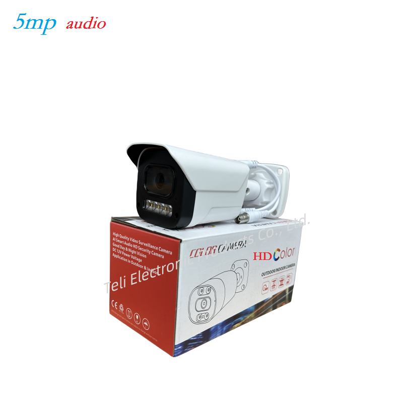 4k 5mp Camera Audio 3.6mm wide Angle lens Bullet waterproof AHD CCTV HD surveillance camera