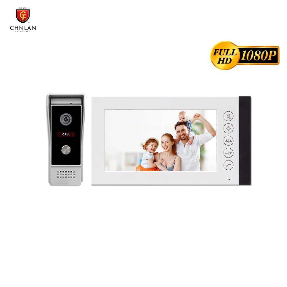 Factory Supply 7 inch HD Monitoring Sensing Safe And Convenient Doorbell Camera Video Intercom System for Home Security