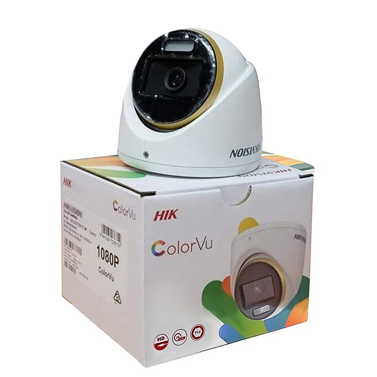 Hik-vision Turbo HD Full Color Night Vision 4 in 1 Turret Analog CCTV Camera DS-2CE76K0T-LPFS