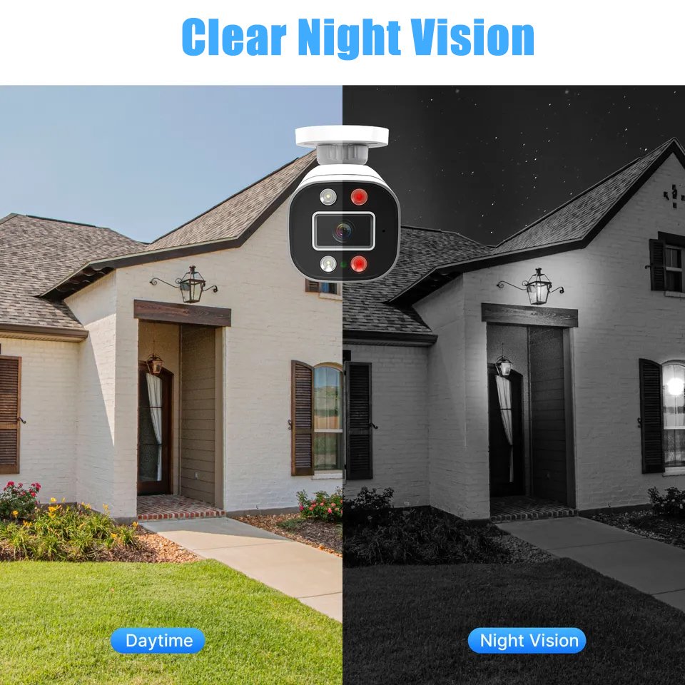 Popular ANRAN 8CH Surveillance Camera 8PCS 1080P Outdoor Analog Security Camera AHD DVR Kit Day/Night Home Video CCTV System
