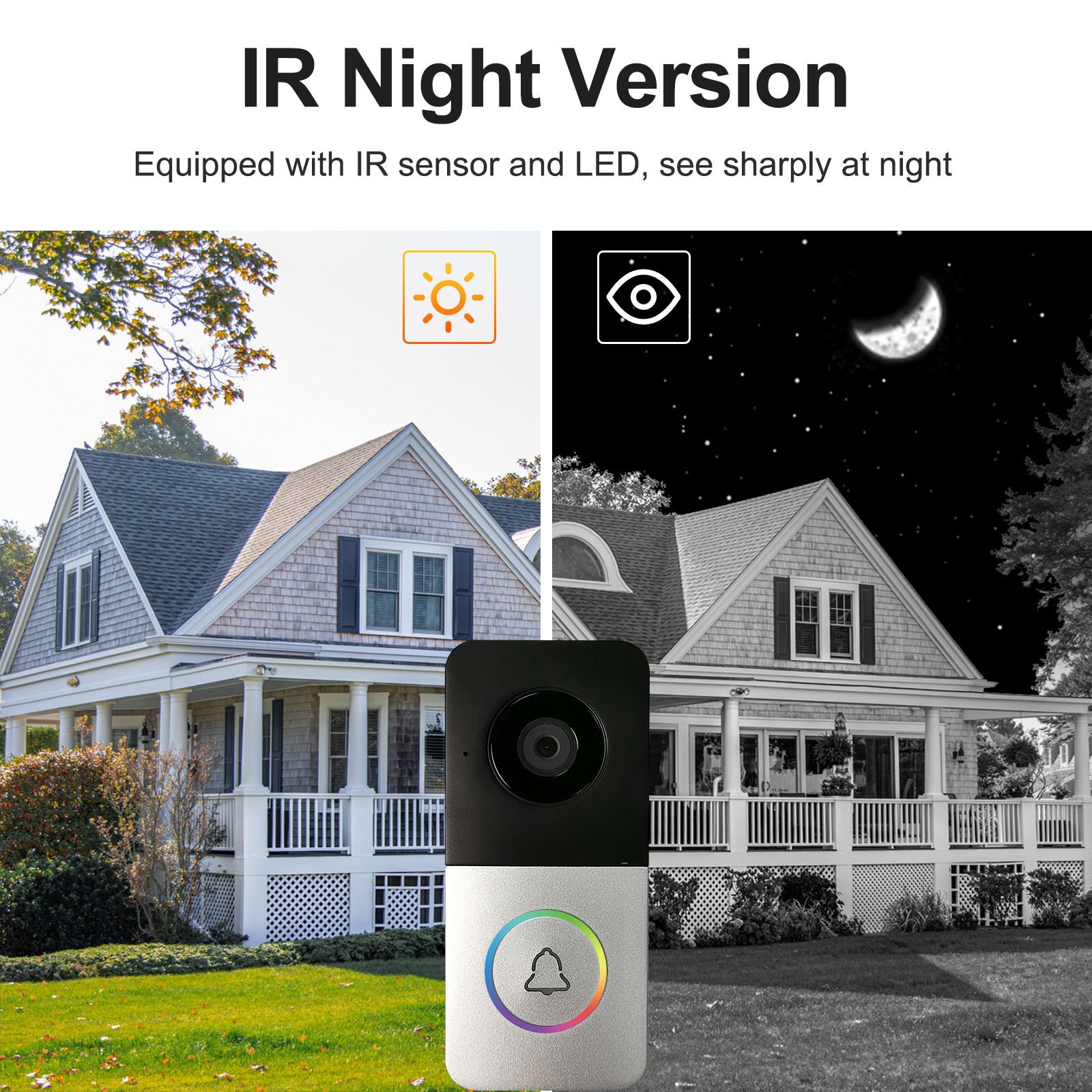 TCP/IP Smart Video Intercom Door Phone Video Intercom System Visual Home Doorbell Camera For Villa