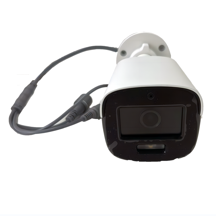 2MP ColorVu Audio Fixed Mini Bullet Camera DS-2CE10DF0T-FS High quality audio with audio over coaxial cable, built-in mic