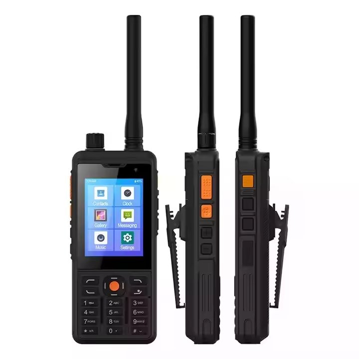 Factory custom F5 sim card 4G POC global call Wireless FM Radio with 2W PTT walkie talkie bluetooth NFC GPS network Mobile Phone