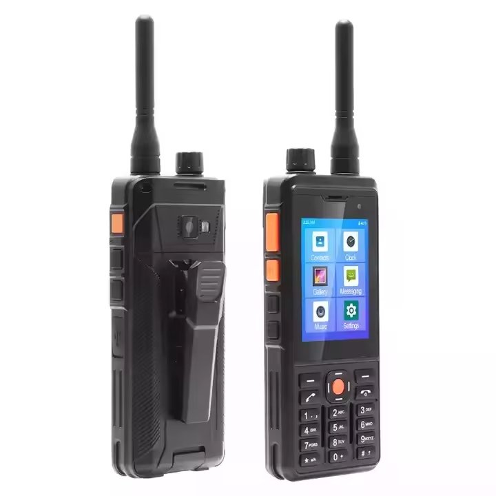 Factory custom F5 sim card 4G POC global call Wireless FM Radio with 2W PTT walkie talkie bluetooth NFC GPS network Mobile Phone
