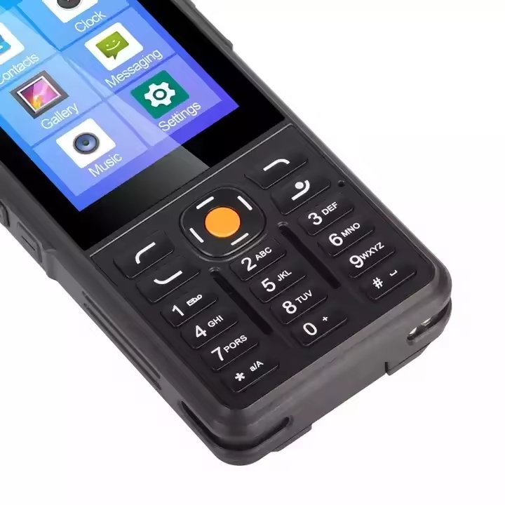 Factory custom F5 sim card 4G POC global call Wireless FM Radio with 2W PTT walkie talkie bluetooth NFC GPS network Mobile Phone