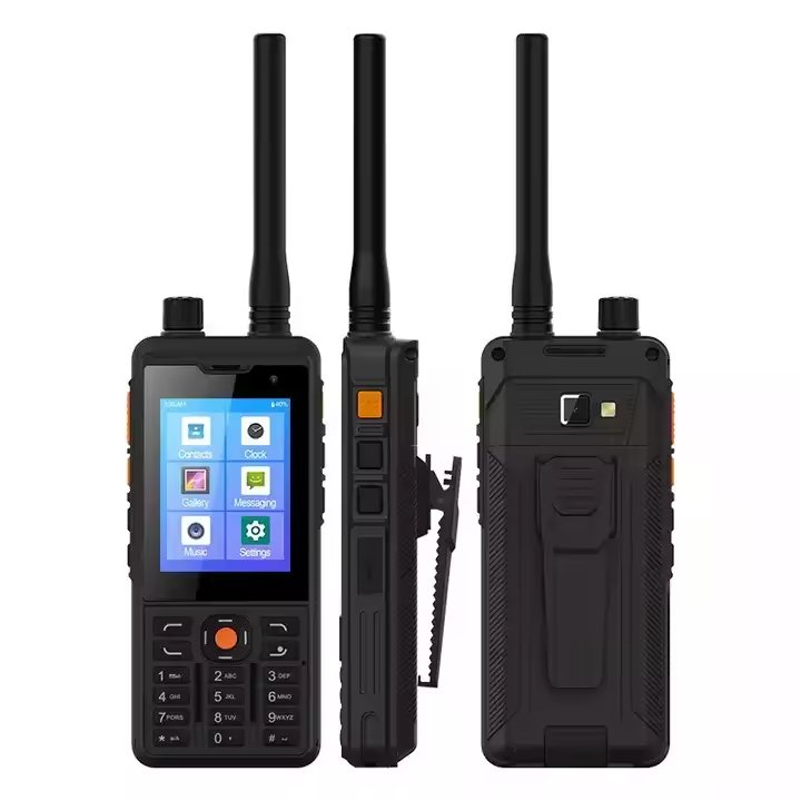 Factory custom F5 sim card 4G POC global call Wireless FM Radio with 2W PTT walkie talkie bluetooth NFC GPS network Mobile Phone