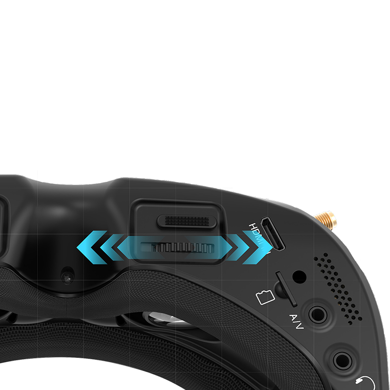 SKYZONE SKY04O OLED 5.8GHz 48CH FPV Goggle 1024*768 OLED Screen DVR Head Tracker For RC Racing Drone