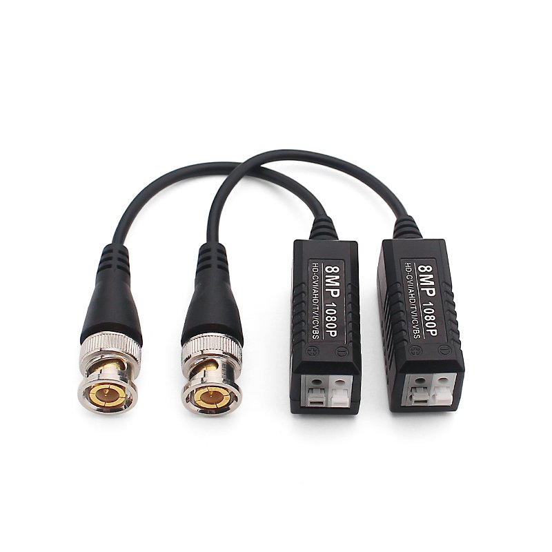 Winkasing High quality economic lowest price 1ch passive video UTP balum HD video balun for cctv cam YJS-206HD