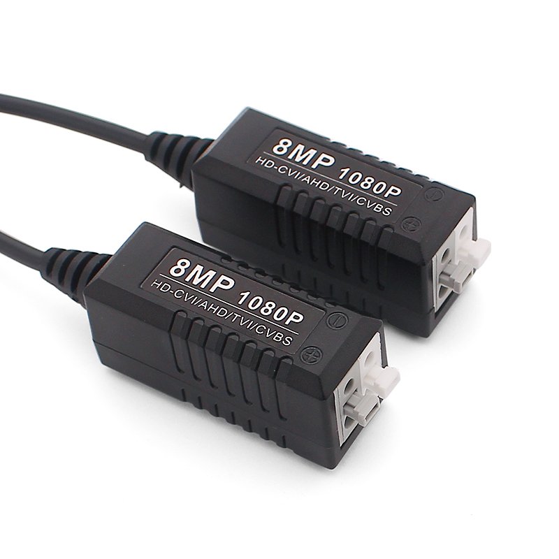 Winkasing High quality economic lowest price 1ch passive video UTP balum HD video balun for cctv cam YJS-206HD