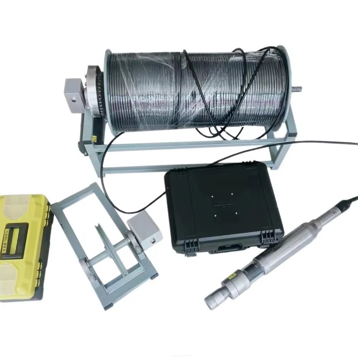 73mm Dual Cameras Electric Standard Model Camera 300m 360 Degrees Well Camera for Pipe Inspection with Underground Imaging