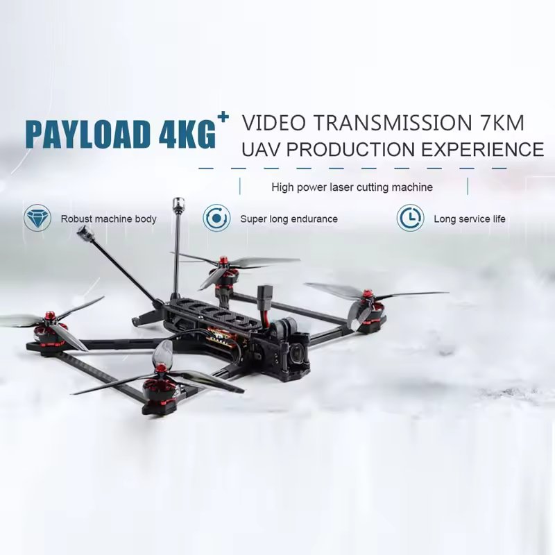 UFlight Analog XL10 inch FPV 4 kg payload long flight time BNF PNP with video transmission longrange Freestyle FPV Racing Drone
