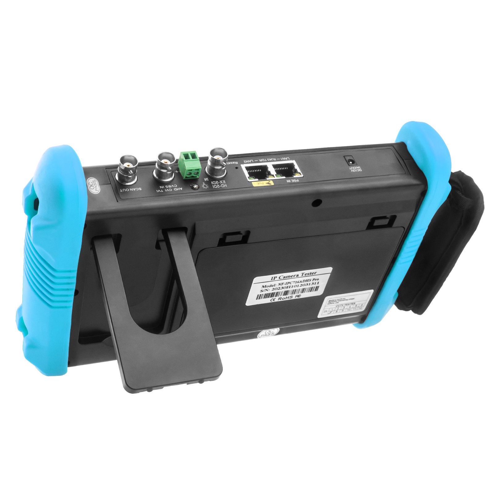 NOYAFA NF-IPC716ADHS CCTV Camera Monitor tester 8MP CVI/ TVI/ AHD LAN Cable Tester Poe 4K TDR RJ45 1920*1200 resolutions