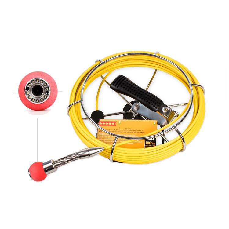 Dropshipping 360 Degree Rotating Underwater Fishing CCTV Camera Drain Sewer Inspection System Video Pipe Inspection Camera